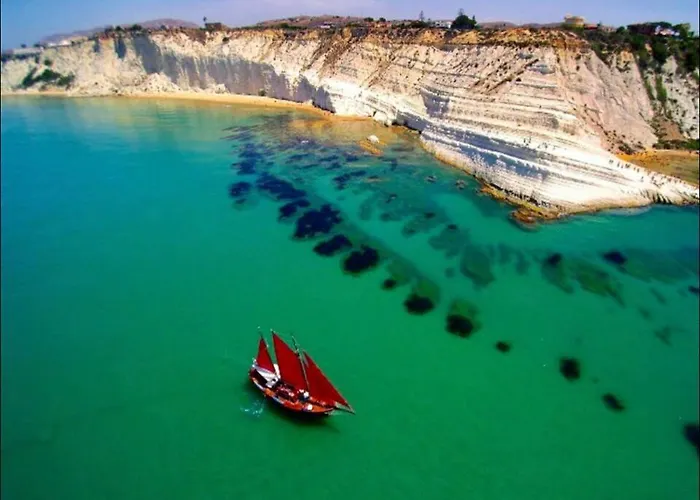 Scala Dei Turchi The White Hébergement de vacances *